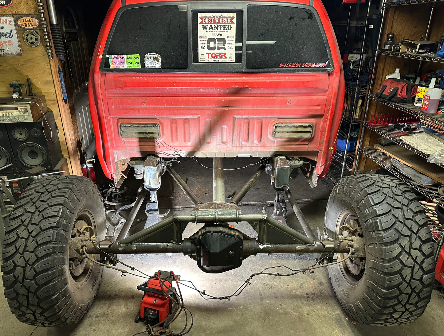 Short Course 4 link / Tube Backhalf - F150/Raptor