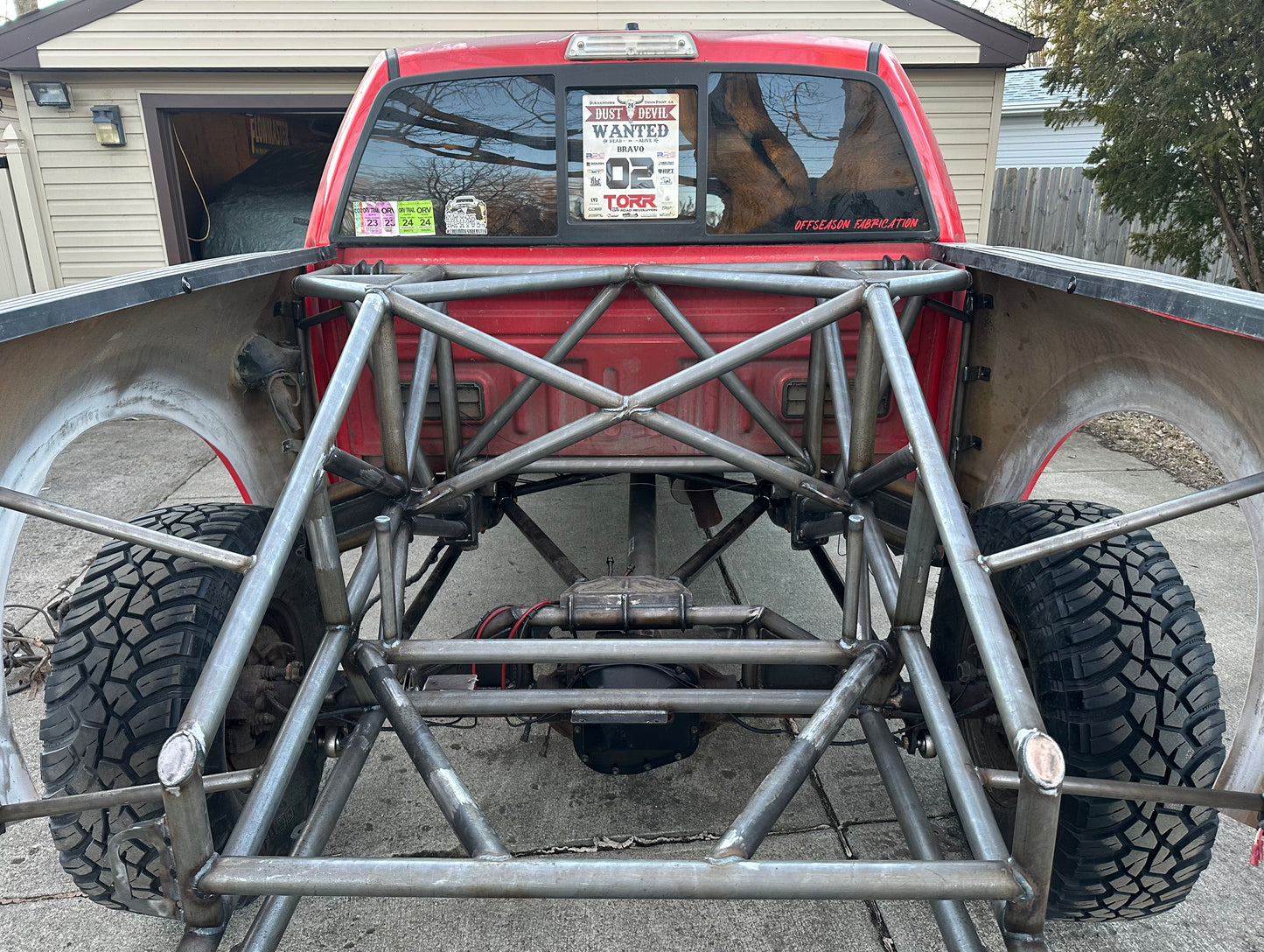 Short Course 4 link / Tube Backhalf - F150/Raptor