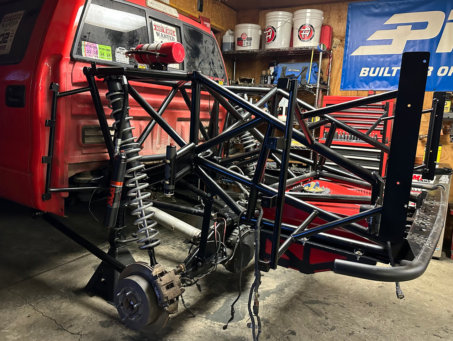 Short Course 4 link / Tube Backhalf - F150/Raptor