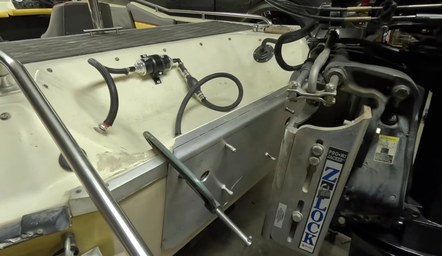 Transom Plate - Winner Boats